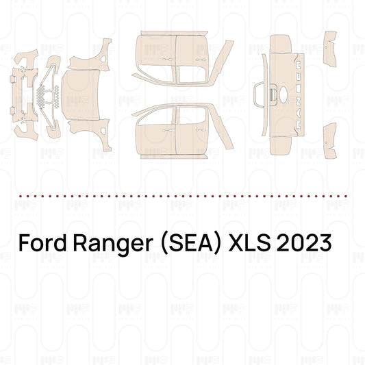 Pre-Cut PPF Ford Ranger (SEA) XLS 2023