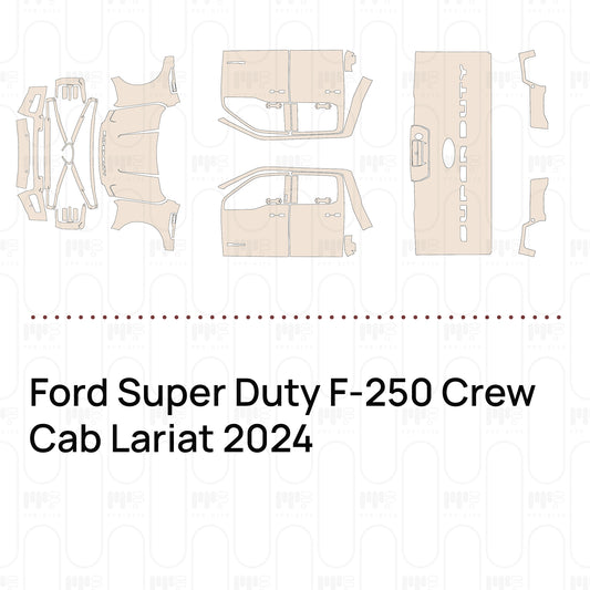 Pre-Cut PPF Ford Super Duty F-250 Crew Cab Lariat 2024