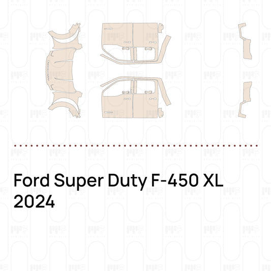 Pre-Cut PPF Ford Super Duty F-450 XL 2024