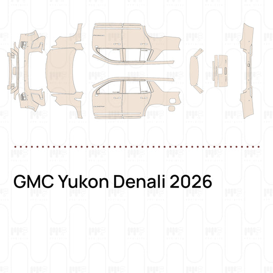 Pre-Cut PPF GMC Yukon Denali 2026