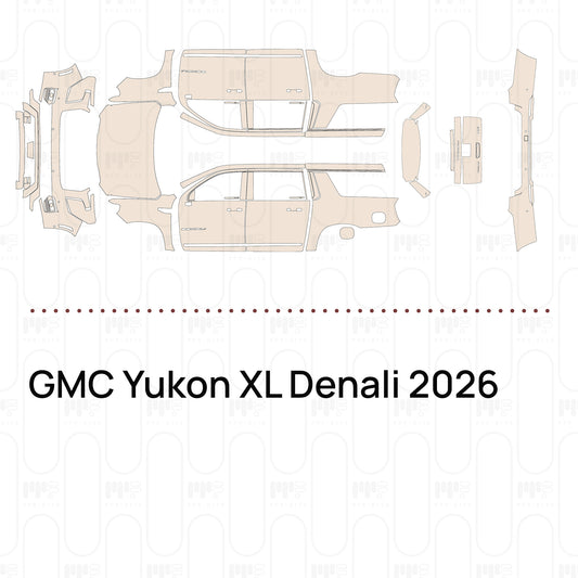 Pre-Cut PPF GMC Yukon XL Denali 2026