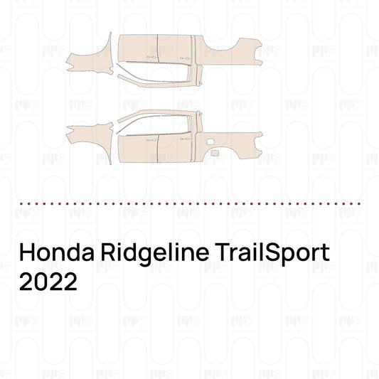 Pre-Cut PPF Honda Ridgeline TrailSport 2022