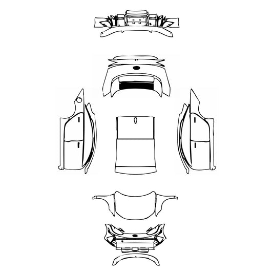 Pre-Cut PPF Hyundai IONIQ 6 (EU) Premium 2024 - PPF-Kits