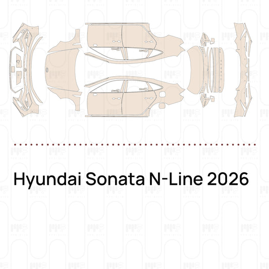 Pre-Cut PPF Hyundai Sonata N-Line 2026