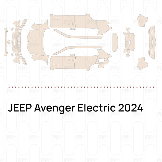 Pre-Cut PPF JEEP Avenger Electric 2024