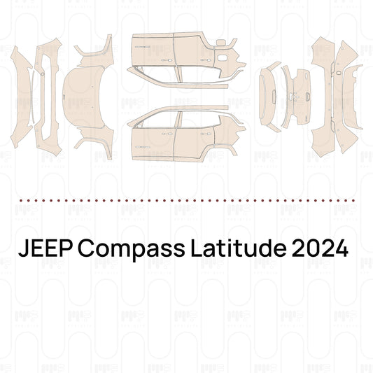 Pre-Cut PPF JEEP Compass Latitude 2024