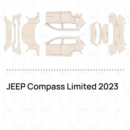 Pre-Cut PPF JEEP Compass Limited 2023