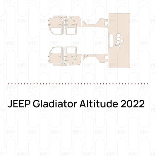 Pre-Cut PPF JEEP Gladiator Altitude 2022