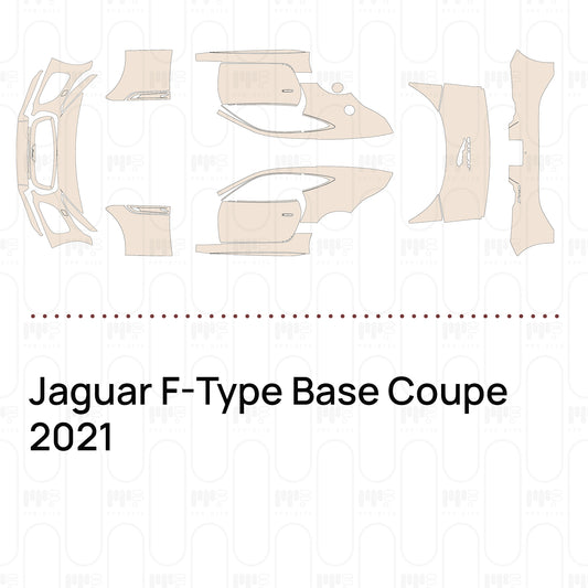 Pre-Cut PPF Jaguar F-Type Base Coupe 2021