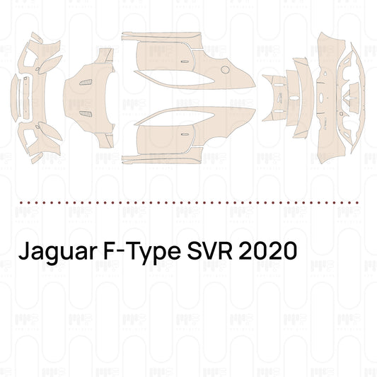 Pre-Cut PPF Jaguar F-Type SVR 2020
