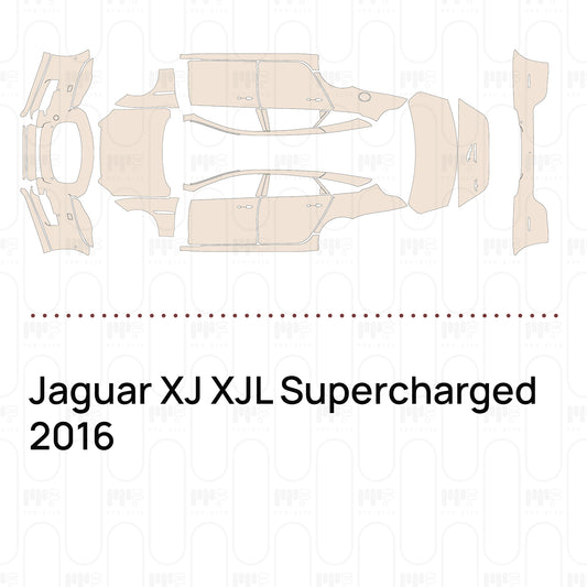 Pre-Cut PPF Jaguar XJ XJL Supercharged 2016