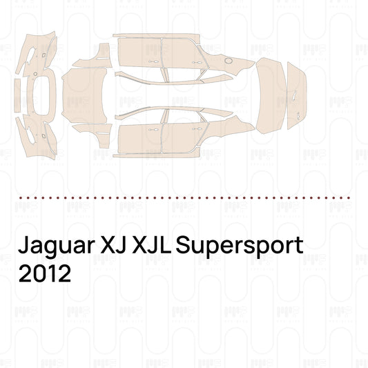 Pre-Cut PPF Jaguar XJ XJL Supersport 2012