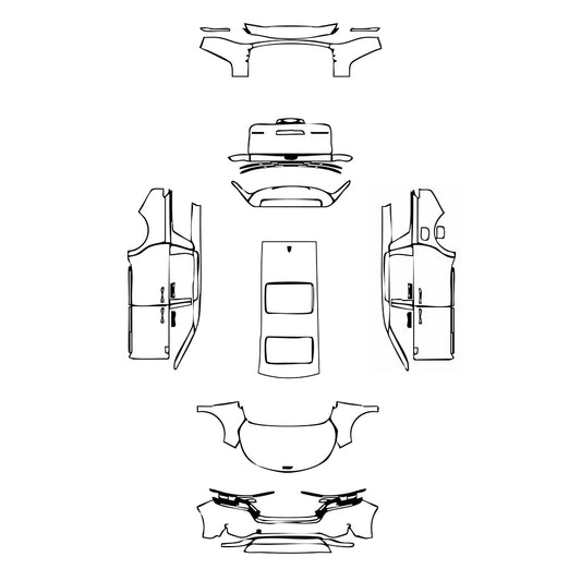 Pre-Cut PPF KIA Carnival (CN) 2024 - PPF-Kits