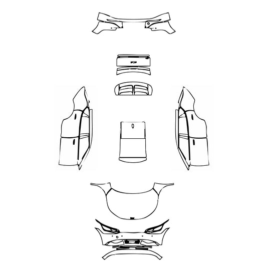Pre-Cut PPF KIA EV6 Wind 2021 - PPF-Kits