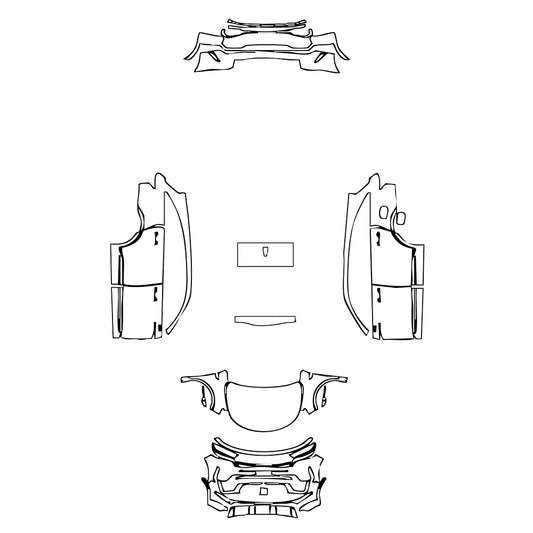 Pre-Cut PPF KIA Sorento EX 2021 - PPF-Kits