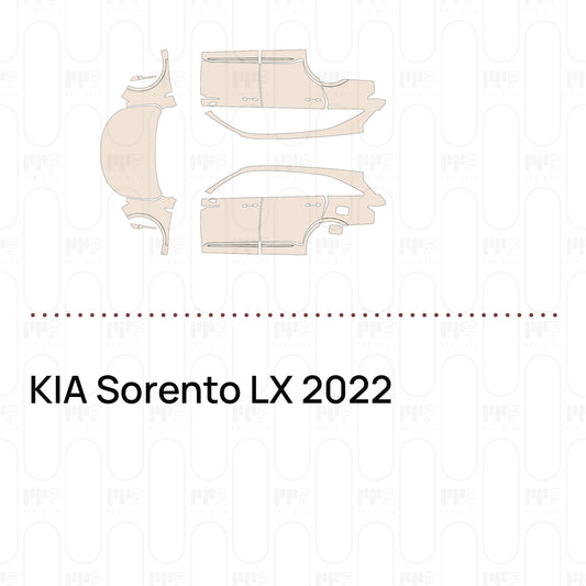 Pre-Cut PPF KIA Sorento LX 2022