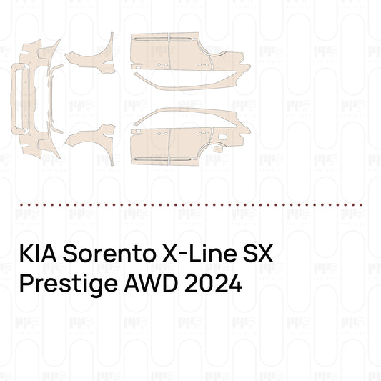 Pre-Cut PPF KIA Sorento X-Line SX Prestige AWD 2024