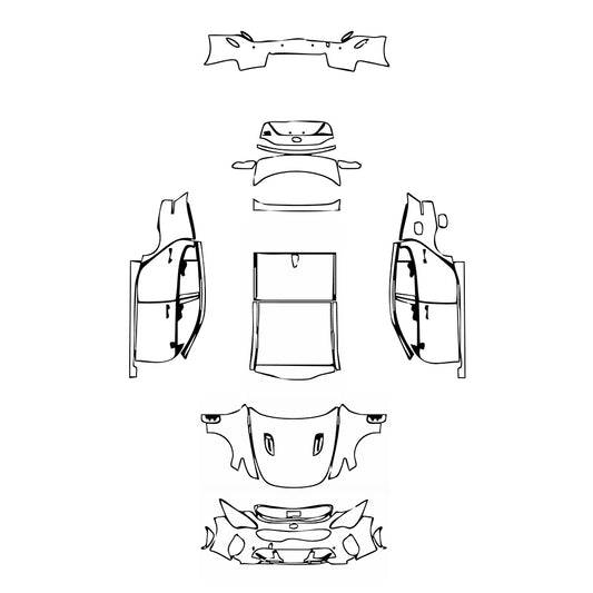 Pre-Cut PPF KIA Stinger GT 2021 - PPF-Kits