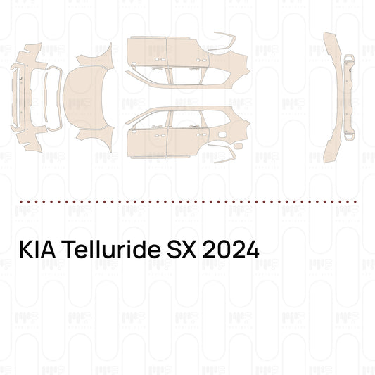 Pre-Cut PPF KIA Telluride SX 2024
