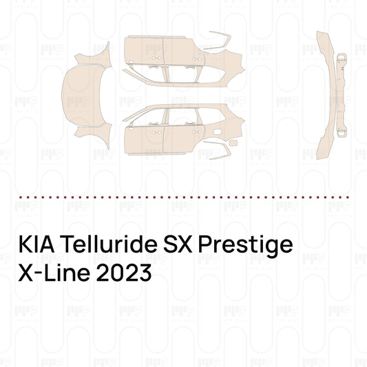 Pre-Cut PPF KIA Telluride SX Prestige X-Line 2023
