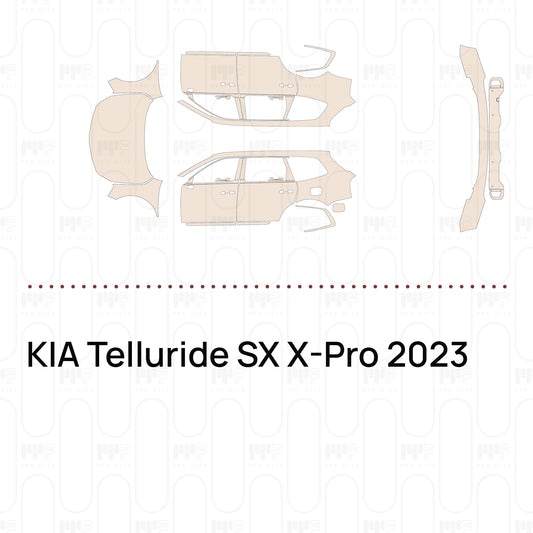 Pre-Cut PPF KIA Telluride SX X-Pro 2023