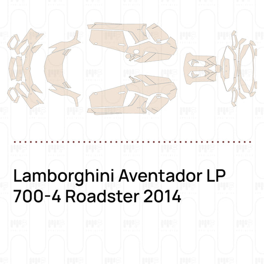 Pre-Cut PPF Lamborghini Aventador LP 700-4 Roadster 2014