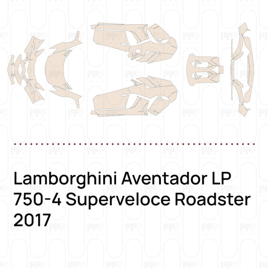 Pre-Cut PPF Lamborghini Aventador LP 750-4 Superveloce Roadster 2017