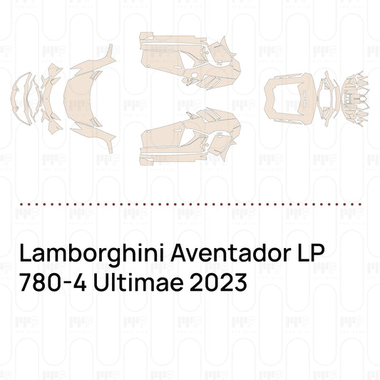 Pre-Cut PPF Lamborghini Aventador LP 780-4 Ultimae 2023