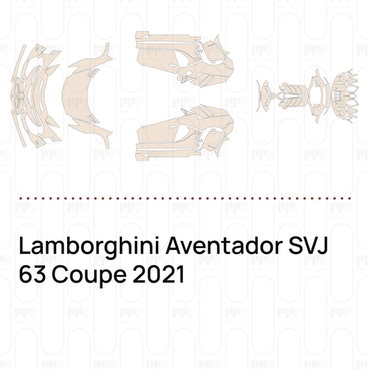 Pre-Cut PPF Lamborghini Aventador SVJ 63 Coupe 2021