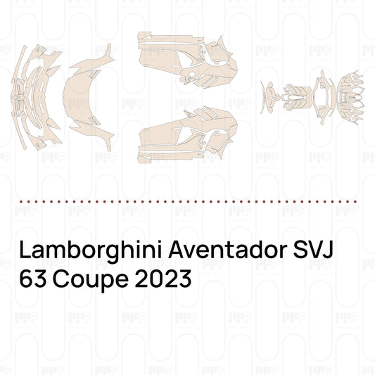 Pre-Cut PPF Lamborghini Aventador SVJ 63 Coupe 2023