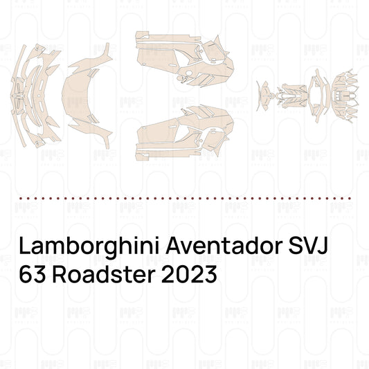 Pre-Cut PPF Lamborghini Aventador SVJ 63 Roadster 2023
