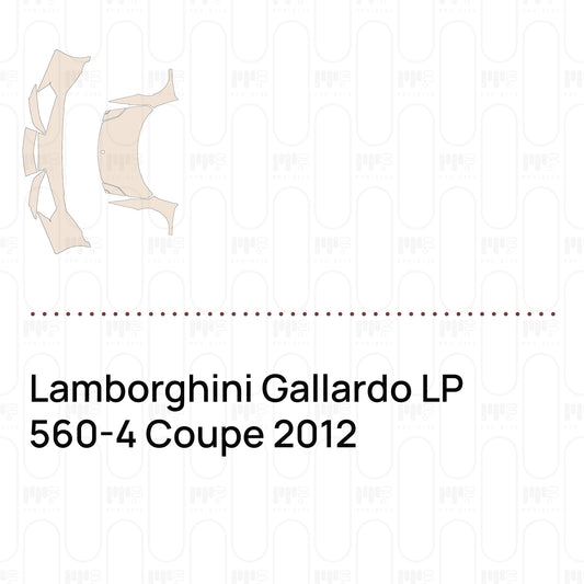 Pre-Cut PPF Lamborghini Gallardo LP 560-4 Coupe 2012