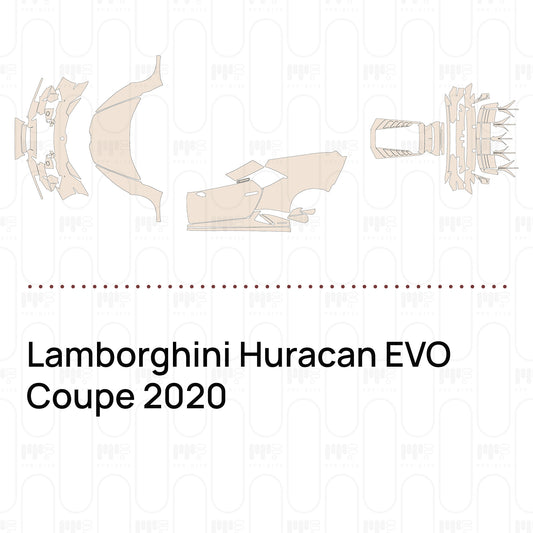 Pre-Cut PPF Lamborghini Huracan EVO Coupe 2020