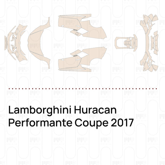 Pre-Cut PPF Lamborghini Huracan Performante Coupe 2017