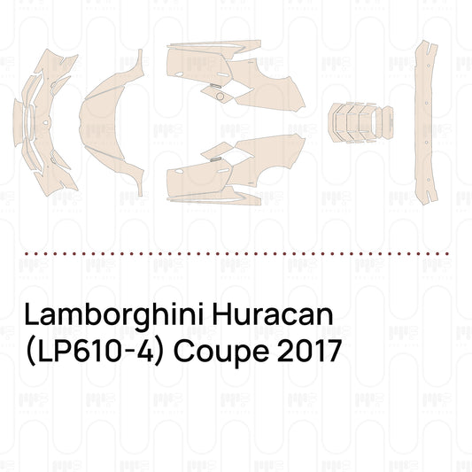 Pre-Cut PPF Lamborghini Huracan (LP610-4) Coupe 2017