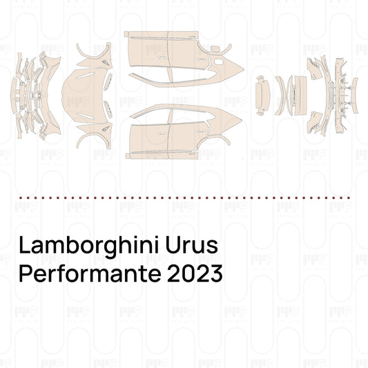 Pre-Cut PPF Lamborghini Urus Performante 2023