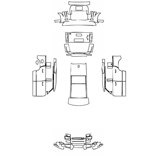 Pre-Cut PPF Land Rover Defender 110 Diablo Special Edition (China only) 2021 - PPF-Kits