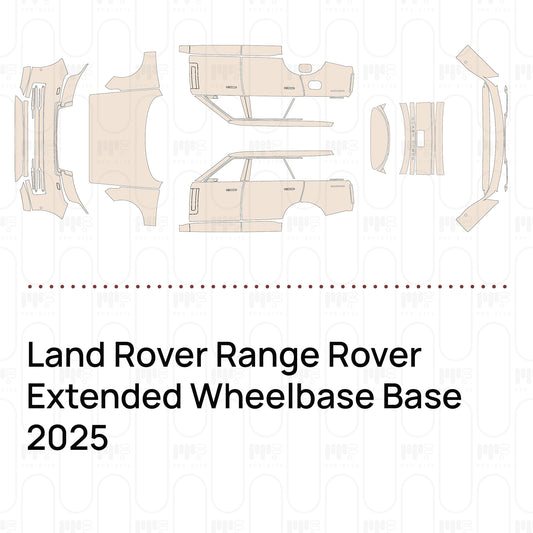 Pre-Cut PPF Land Rover Range Rover Extended Wheelbase Base 2025