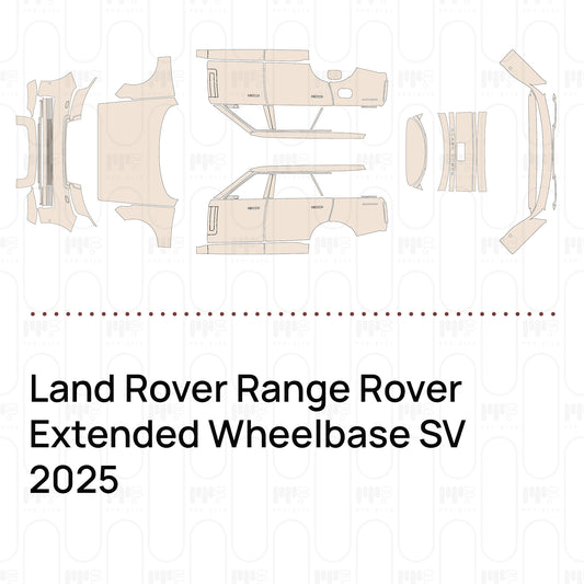 Pre-Cut PPF Land Rover Range Rover Extended Wheelbase SV 2025