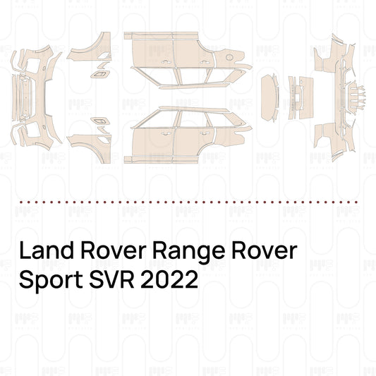 Pre-Cut PPF Land Rover Range Rover Sport SVR 2022