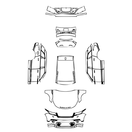 Pre-Cut PPF Land Rover Range Rover Velar R-Dynamic HSE 2021 - PPF-Kits