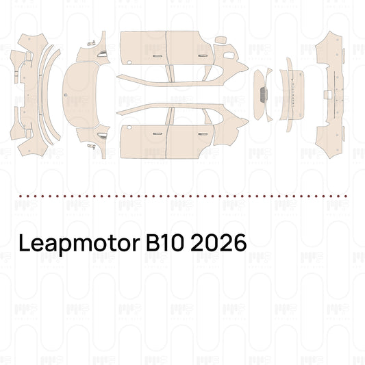 Leapmotor B10 2026 – Pellicola protettiva PPF pretagliata