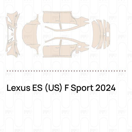 Pre-Cut PPF Lexus ES (US) F Sport 2024