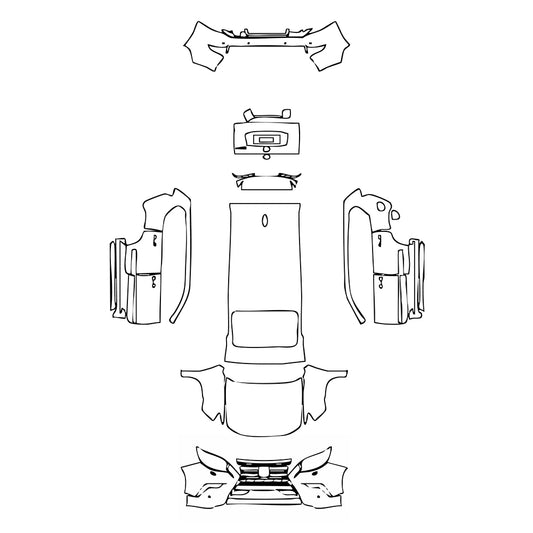 Pre-Cut PPF Lexus GX 2019 - PPF-Kits