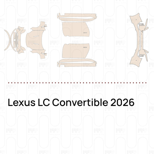 Pre-Cut PPF Lexus LC Convertible 2026