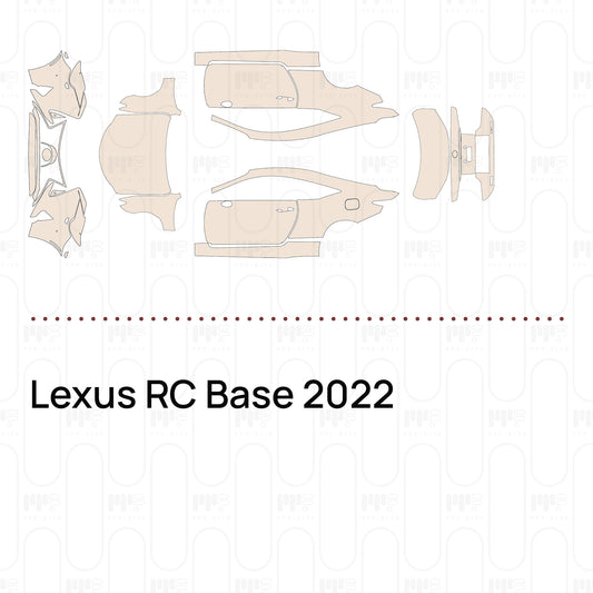 Pre-Cut PPF Lexus RC Base 2022