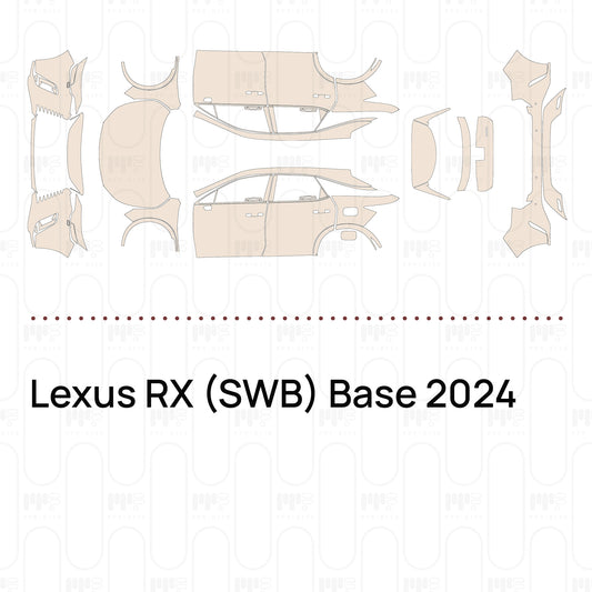 Pre-Cut PPF Lexus RX (SWB) Base 2024