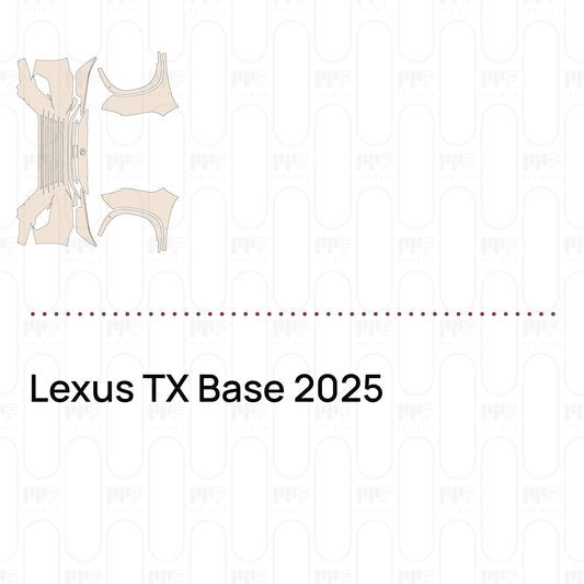 Pre-Cut PPF Lexus TX Base 2025