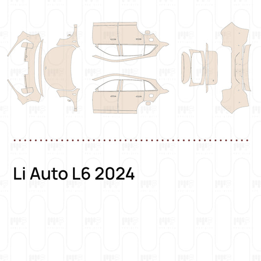 Li Auto L6 2024 – Pellicola protettiva PPF pretagliata