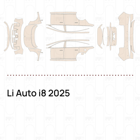 Li Auto i8 2025 – Pellicola protettiva PPF pretagliata